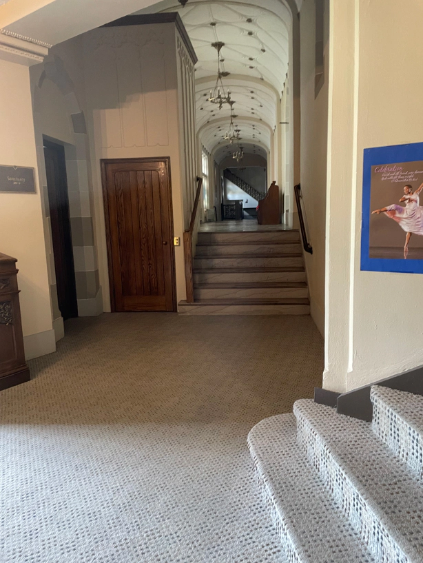 Hallway to sanctuary